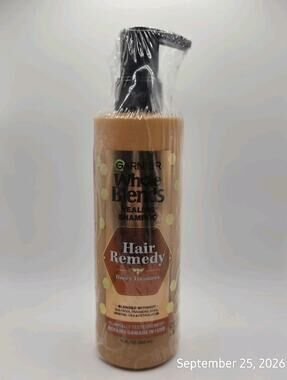 Garnier Whole Blends Healing Shampoo Hair Remedy Honey Treasures 12 Fl Oz New